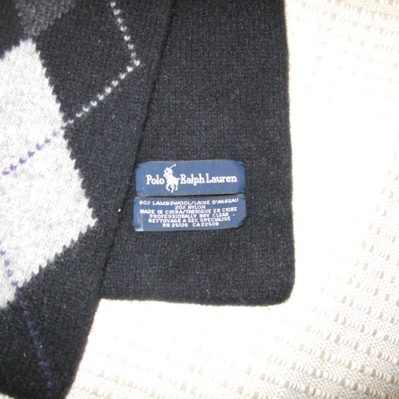 Polo Ralph Lauren, Argyle Wool Scarf - Picture 4 of 9